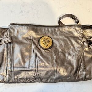 Gucci Metallic Gold Clutch